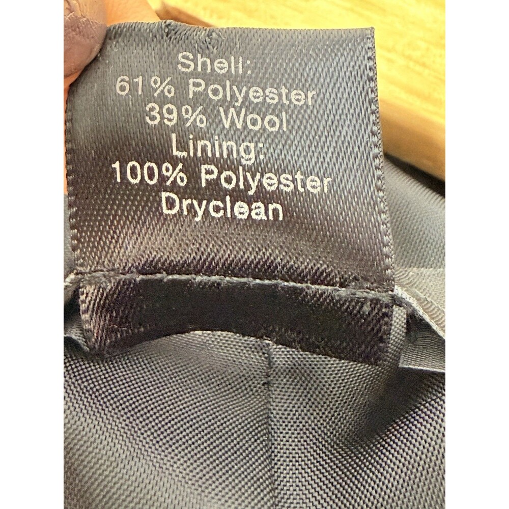 Ann Taylor Blazer Womens 10 Black Pockets Coat Teacher - Picture 12 of 12